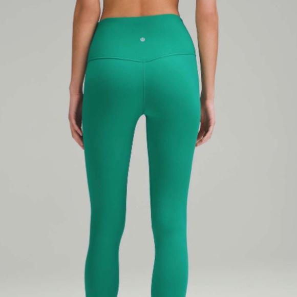 NWT Lululemon Align High-Rise Mini-Flare Pant *Regular Cascadia Green Size 6